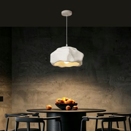 BRILAGI - Suspension sur câble WABI SABI 1xE27/60W/230V Ø 30 cm blanche