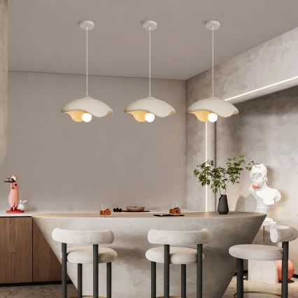BRILAGI - Suspension sur câble WABI SABI 1xE27/60W/230V Ø 30 cm blanche
