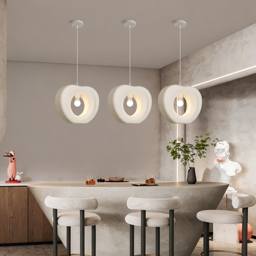 BRILAGI - Suspension sur câble WABI SABI 1xE27/60W/230V Ø 38 cm blanche