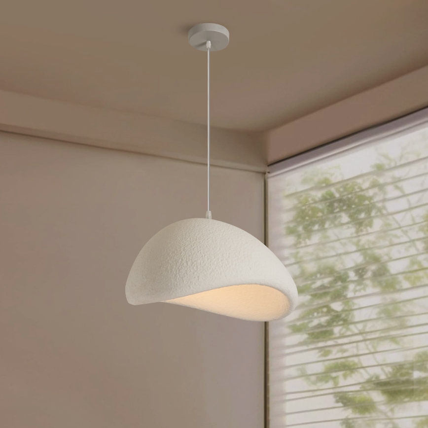 BRILAGI - Suspension sur câble WABI SABI 1xE27/60W/230V Ø 40 cm blanche