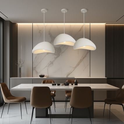 BRILAGI - Suspension sur câble WABI SABI 1xE27/60W/230V Ø 40 cm blanche
