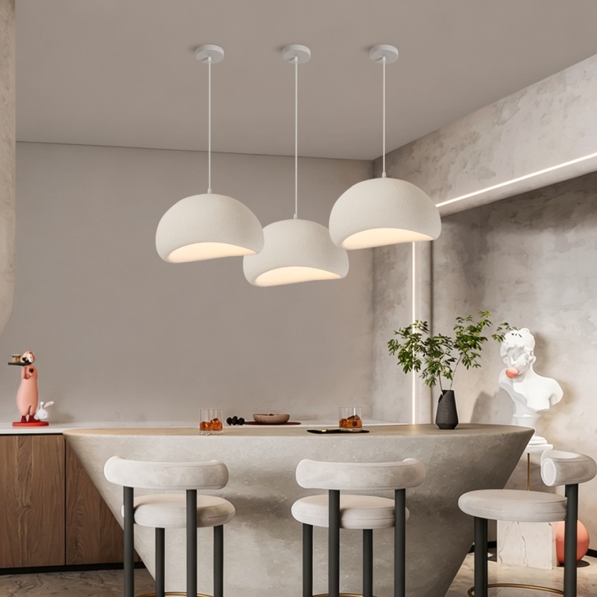 BRILAGI - Suspension sur câble WABI SABI 1xE27/60W/230V Ø 40 cm blanche