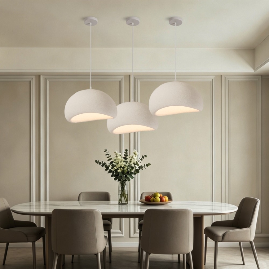 BRILAGI - Suspension sur câble WABI SABI 1xE27/60W/230V Ø 40 cm blanche