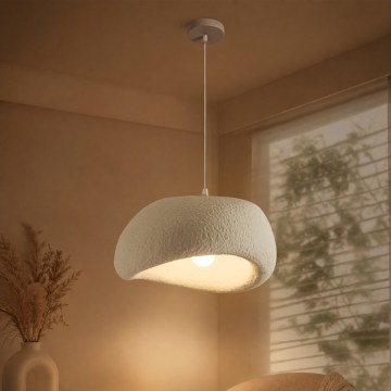 BRILAGI - Suspension sur câble WABI SABI 1xE27/60W/230V Ø 40 cm blanche