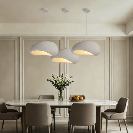 BRILAGI - Suspension sur câble WABI SABI 1xE27/60W/230V Ø 40 cm blanche