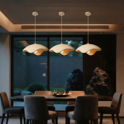 BRILAGI - Suspension sur câble WABI SABI 1xE27/60W/230V Ø 40 cm blanche