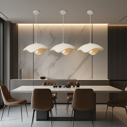 BRILAGI - Suspension sur câble WABI SABI 1xE27/60W/230V Ø 40 cm blanche