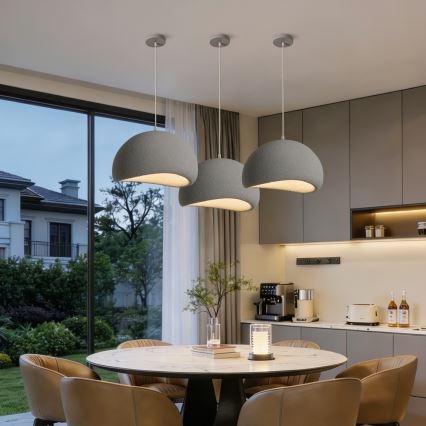 BRILAGI - Suspension sur câble WABI SABI 1xE27/60W/230V Ø 40 cm gris