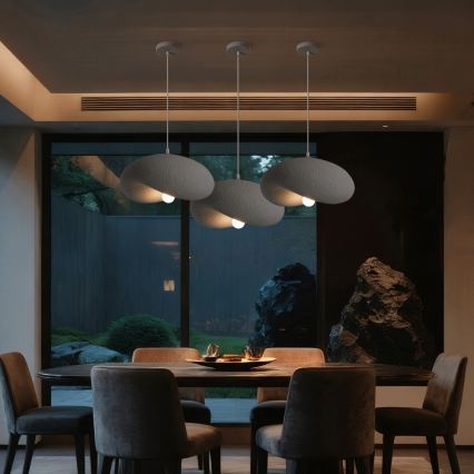 BRILAGI - Suspension sur câble WABI SABI 1xE27/60W/230V Ø 40 cm gris