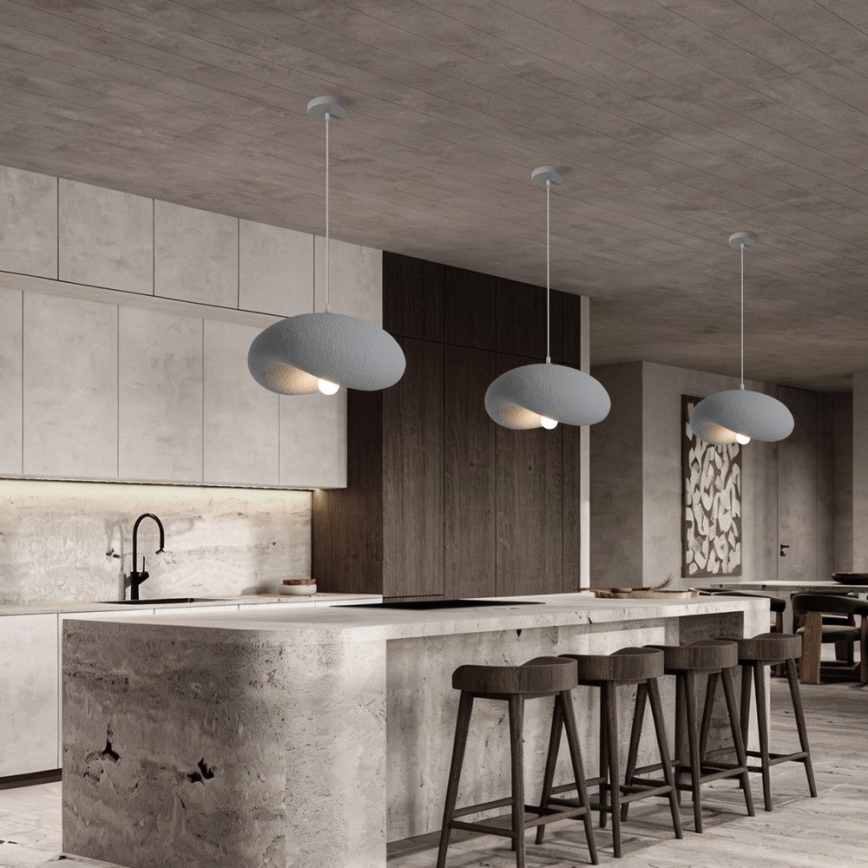 BRILAGI - Suspension sur câble WABI SABI 1xE27/60W/230V Ø 40 cm gris