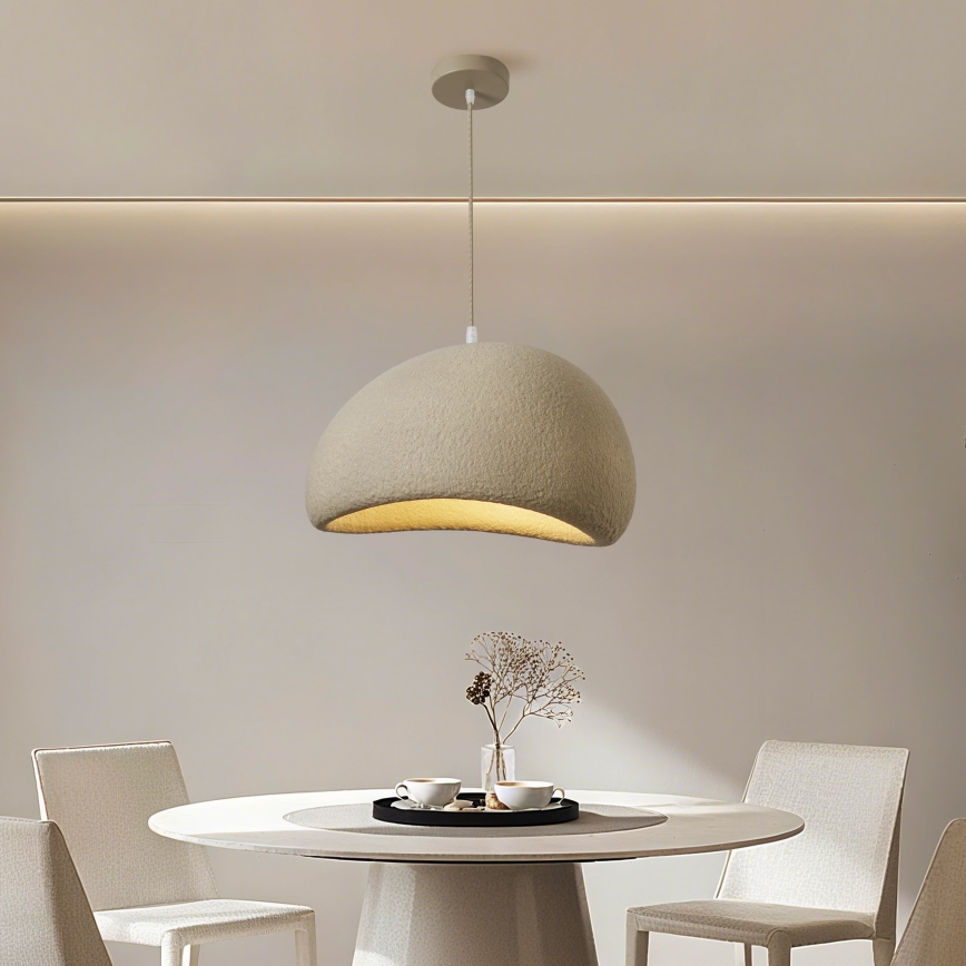 BRILAGI - Suspension sur câble WABI SABI 1xE27/60W/230V Ø 50 cm beige