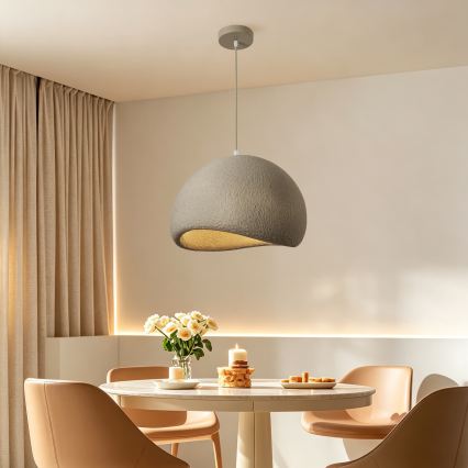 BRILAGI - Suspension sur câble WABI SABI 1xE27/60W/230V Ø 50 cm beige