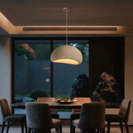 BRILAGI - Suspension sur câble WABI SABI 1xE27/60W/230V Ø 50 cm blanc