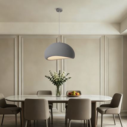 BRILAGI - Suspension sur câble WABI SABI 1xE27/60W/230V Ø 50 cm gris