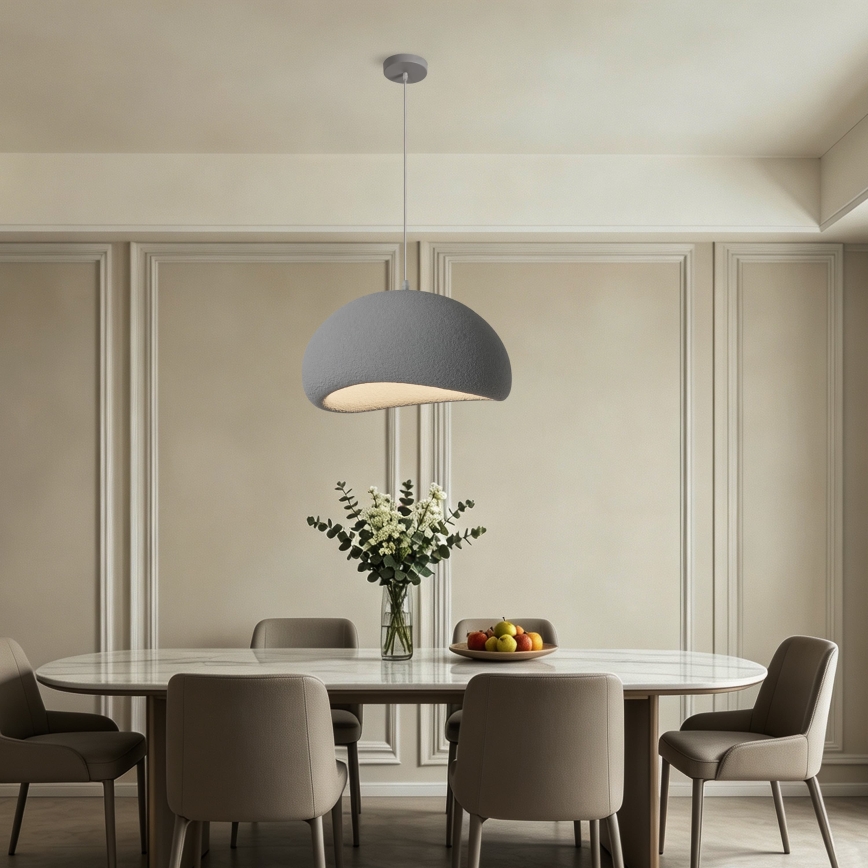 BRILAGI - Suspension sur câble WABI SABI 1xE27/60W/230V Ø 50 cm gris