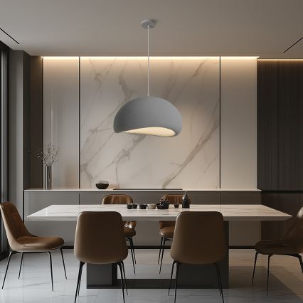 BRILAGI - Suspension sur câble WABI SABI 1xE27/60W/230V Ø 50 cm gris