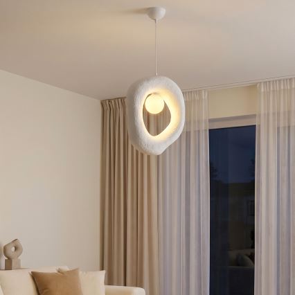 Brilagi - Suspension sur câble WABI SABI 1xG9/8W/230V blanche