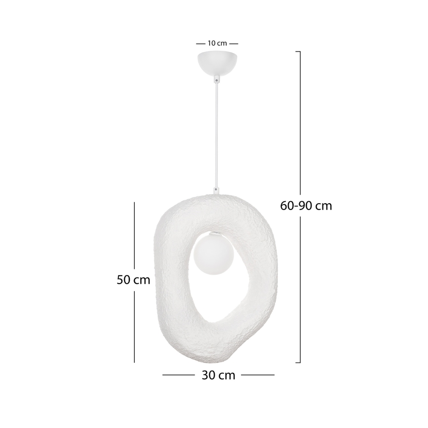 Brilagi - Suspension sur câble WABI SABI 1xG9/8W/230V blanche