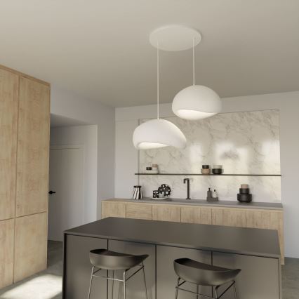 Brilagi - Suspension sur câble WABI SABI 2xE27/40W/230V blanche