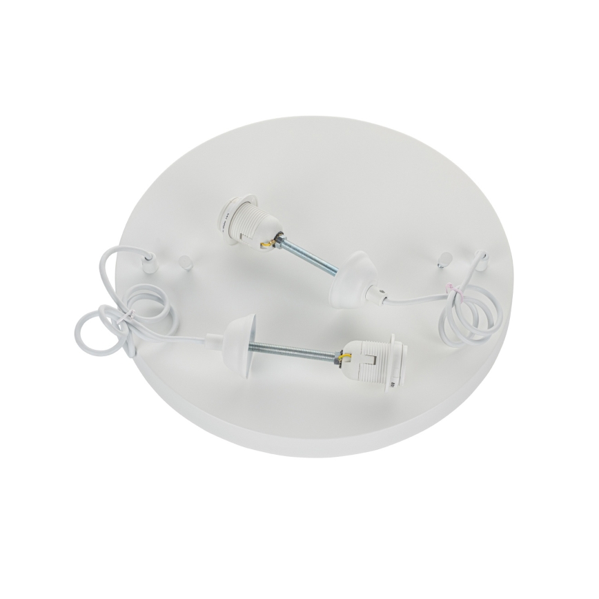 Brilagi - Suspension sur câble WABI SABI 2xE27/40W/230V Ø 45 cm blanc