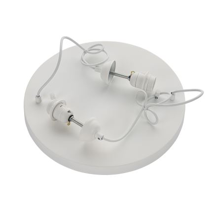 Brilagi - Suspension sur câble WABI SABI 2xE27/40W/230V Ø 45 cm blanche