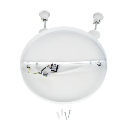 Brilagi - Suspension sur câble WABI SABI 2xE27/40W/230V Ø 45 cm blanche