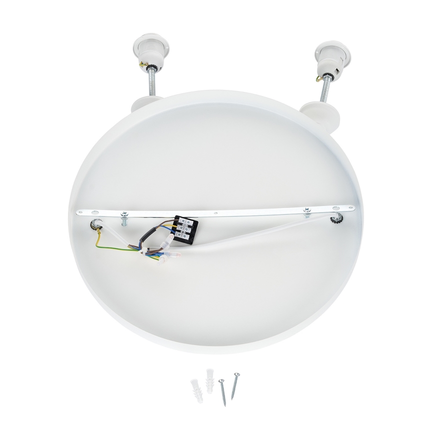 Brilagi - Suspension sur câble WABI SABI 2xE27/40W/230V Ø 45 cm blanche