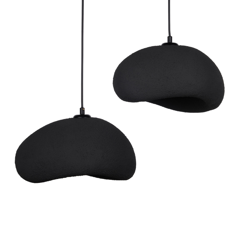 Brilagi - Suspension sur câble WABI SABI 2xE27/40W/230V Ø 60 cm noire