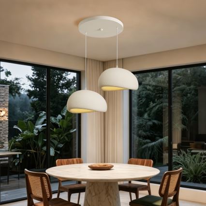 BRILAGI - Suspension sur câble WABI SABI 2xE27/60W/230V blanche