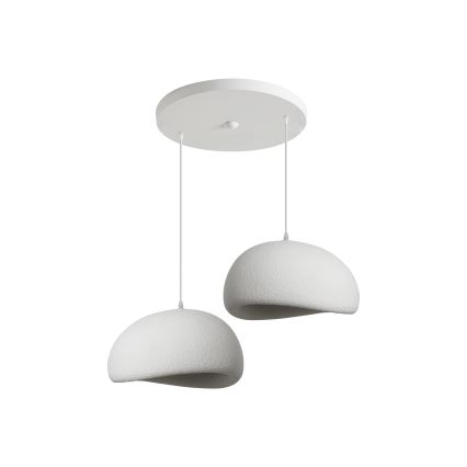 BRILAGI - Suspension sur câble WABI SABI 2xE27/60W/230V blanche