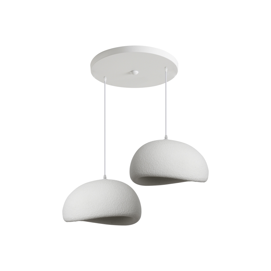 BRILAGI - Suspension sur câble WABI SABI 2xE27/60W/230V blanche