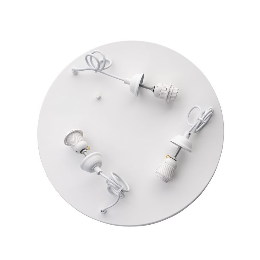 Brilagi - Suspension sur câble WABI SABI 3xE27/40W/230V Ø 60 cm blanche