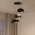 Brilagi - Suspension sur câble WABI SABI 3xE27/40W/230V Ø 60 cm noir