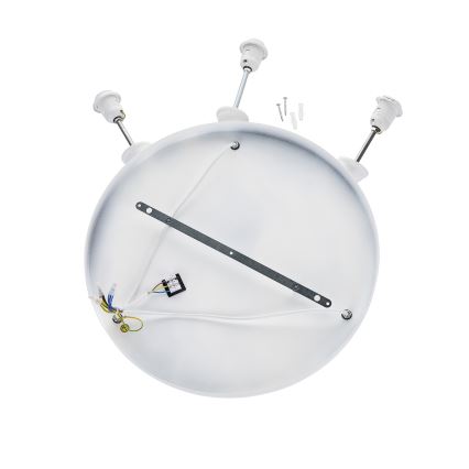 Brilagi - Suspension sur câble WABI SABI 3xE27/40W/230V Ø 82 cm blanc