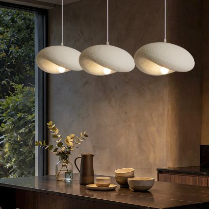 BRILAGI - Suspension sur câble WABI SABI 3xE27/60W/230V blanc