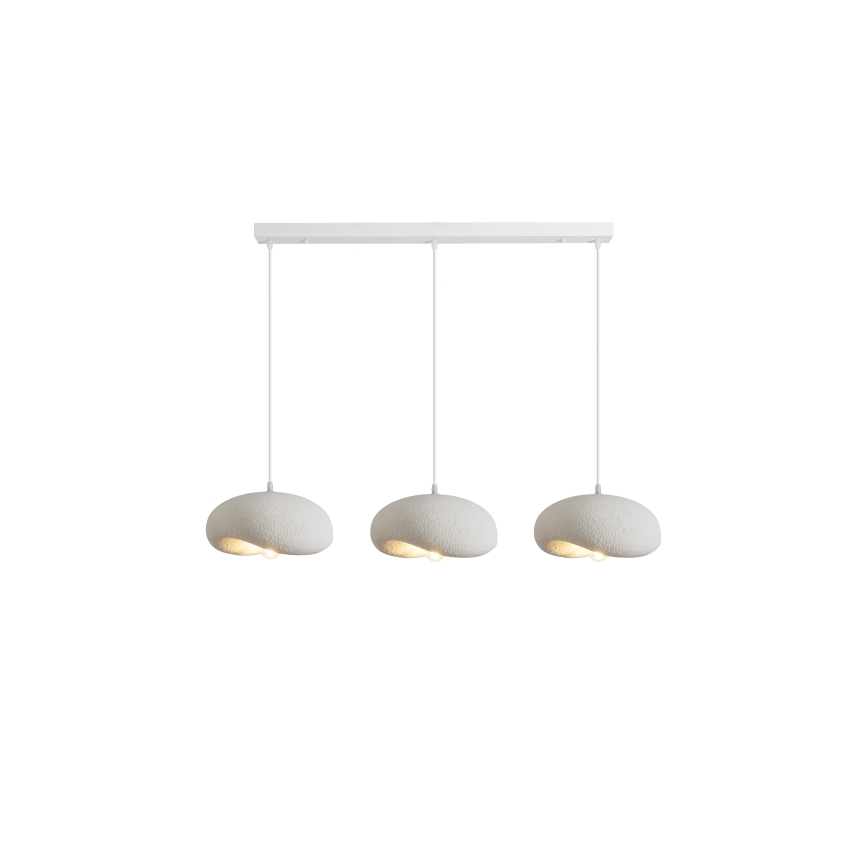 BRILAGI - Suspension sur câble WABI SABI 3xE27/60W/230V blanc