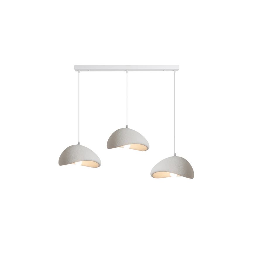 BRILAGI - Suspension sur câble WABI SABI 3xE27/60W/230V blanche
