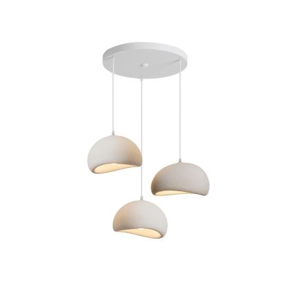BRILAGI - Suspension sur câble WABI SABI 3xE27/60W/230V blanche