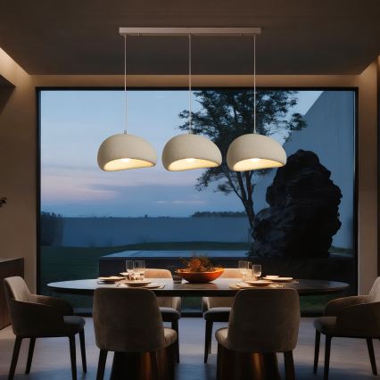 BRILAGI - Suspension sur câble WABI SABI 3xE27/60W/230V blanche
