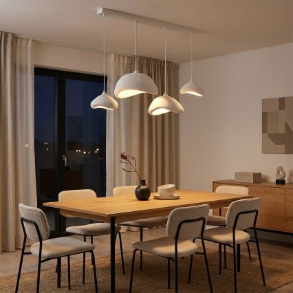 Brilagi - Suspension sur câble WABI SABI 4xE27/40W/230V blanc
