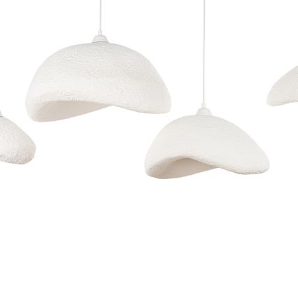 Brilagi - Suspension sur câble WABI SABI 4xE27/40W/230V blanc