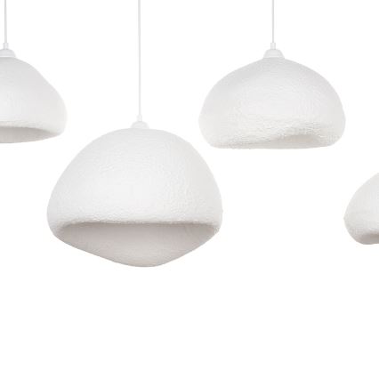 Brilagi - Suspension sur câble WABI SABI 4xE27/40W/230V blanche