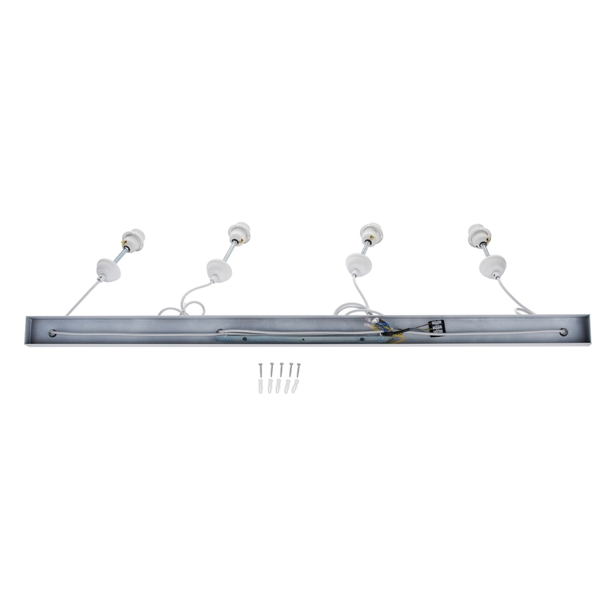 Brilagi - Suspension sur câble WABI SABI 4xE27/40W/230V blanche
