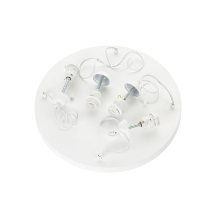 Brilagi - Suspension sur câble WABI SABI 4xE27/40W/230V Ø 90 cm blanche