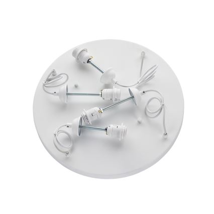 Brilagi - Suspension sur câble WABI SABI 4xE27/40W/230V Ø 95 cm blanche