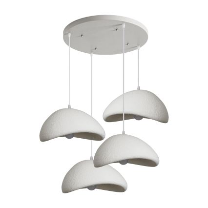BRILAGI - Suspension sur câble WABI SABI 4xE27/60W/230V blanche