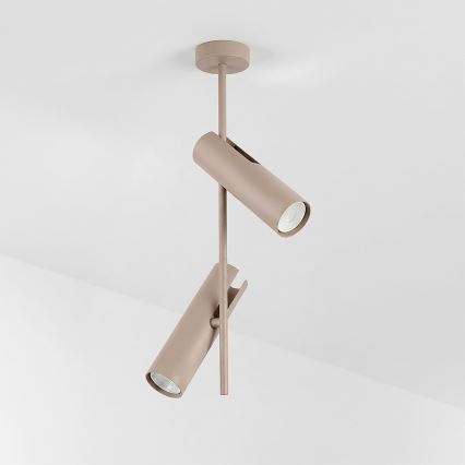 Brilagi - Suspension sur tige BRANCH 2xGU10/30W/230V beige