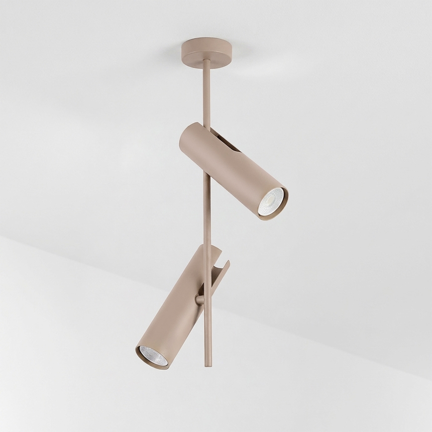 Brilagi - Suspension sur tige BRANCH 2xGU10/30W/230V beige