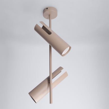 Brilagi - Suspension sur tige BRANCH 2xGU10/30W/230V beige