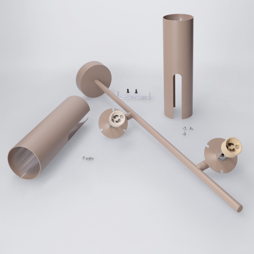 Brilagi - Suspension sur tige BRANCH 2xGU10/30W/230V beige